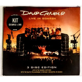 david gilmour-david gilmour Cd2 Dvd David Gilmour Live In Gdansk 2008 3 Disc Ed