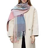 Daygeve Cachecol Feminino De Tecido Cashmeres Cachecol Feminino De Inverno Macio E Quente Cachecol De Textura Longa Cachecol Elegante Para Mulheres D Tamanho Único