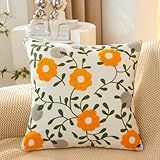 DAYSTAR 1 Peça Capas De Almofada 45x45cm Capa De Travesseiro Quadrada De Decoração De Casa Macia Adequada Para Sofás Camas Cadeiras