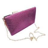 Dazzy Bolsa Clutch Strass Pr Festa Casamentos Madrinhas Y37