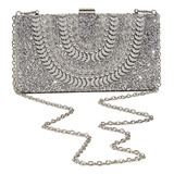 Dazzy Bolsa Clutch Strass Pr Festa Casamentos Madrinhas Y40