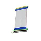 DBEIXIWEI Cabo Riser PCI E X16 De Linha Plana De 160 Mm Adaptador De 90 Graus Adaptador De Cabo De Fita De PC