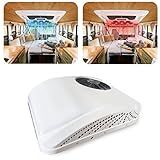 DC 12V RV Teto Ar Condicionado Calor E Frio Teto Elétrico AC Unidade RV Para Caminhão RV Barco Automotivo Trailer De Viagem 13500BTU