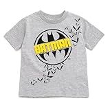 DC Comics Tamanhos De Camiseta Infantil A Grande -2T - 18-20-- Cinza- Batman- 8
