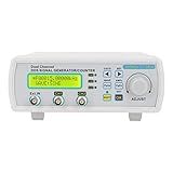 DC5V Contador De Sinal Visor LCD Canal Duplo Gerador De Função De Forma De Onda Arbitrária Medidor De Frequência De 2 Canais TTL Nível Elétrico 100 240V Plugue UE 100 240 V 