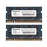 DDR2 667 RAM 4GB 2x2GB PC2 6400S Blue DDR2 800