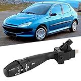 De Luces Para Peugeot 206 Peugeot 206 S16 Interruptor Interruptor De Direção Indicador De Direção Haste De Controle 96215553 Apto Para Peugeot 206 207 307 406