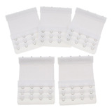 De Sutiã 5pcs De Sutiã 4 Ganchos 3 Linhas Para Branco
