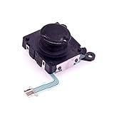 Deal4GO Botão De Controle De Joystick Analógico De Substituição Para PS Vita 2000 2001 PSV 2000 Slim PCH 2000 Preto 