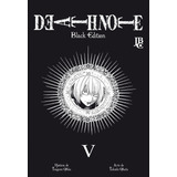 death note-death note Death Note Black Edition Vol 5 De Ohba Tsugumi Japorama Editora E Comunicacao Ltda Capa Mole Em Portugues 2022