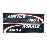 Decalque Agrale 4100 Moderno 4x4 frente Redonda 