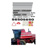 Decalque Colheitadeira Massey Ferguson 5650