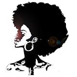 Decalque De Parede Black African Girl