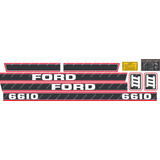 Decalque Faixa Adesiva Trator Ford 6610