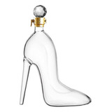 Decanter Cristal Sapatos De Salto Alto Forma Garrafa De 
