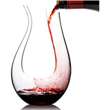 Decanter De Vinho Formato U Aerador Decantador Luxo