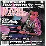 December 1987 Modern Drummer Magazine Manu Katche