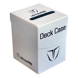 Deck Box Case 100 Ultimate Pro Branco Yugioh Magic Pokemon