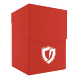 Deck Box Commander 100 Central Case Vermelho Magic Pokemon