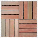 Deck De Madeira Modular Base Plástica Isabela Cc