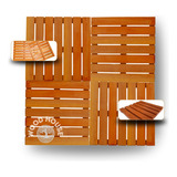 Deck Para Construção De Piso De Madeira 50x50 De Eucalipto