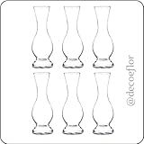 DECO FLOR Festas 6 Vasos