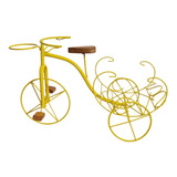 Decoração Bicicleta Jardim Suporte Vaso E Revistas Pequena