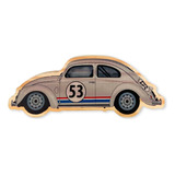 Decoração Carro Fusca Volkswagen Herbie Placa Decorativa