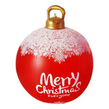 Decoração De Bola Inflável De Natal Grande De 60 Cm