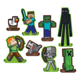 Decoração De Mesa Festa Minecraft