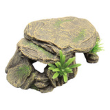 Decoração De Tanque De Tartaruga De Aquário Ornamento