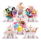 Decoração Display De Mesa Princesas Disney