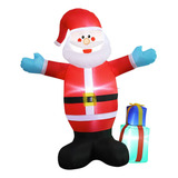 Decoração Inflável De Natal Do Papai Noel Grande Para Ele