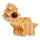 Decoração Mesa Posta Natal Porta Copos Argolas 20 Pçs