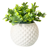 Decoração Sala Rack Vaso Geométrico Prateado Decor
