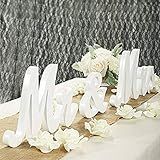 Decorações De Casamento Placas Brancas Mr And Srs Mr Srs Sign Letras Decorativas Para Decoração De Festa De Casamento