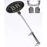 Decorador Inox P Para lamas Fusca Suporte C Br Fusca 70