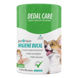 Dedal Care Bucal Cães E Gatos Higiene Bucal Pet Clean 30un