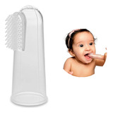 Dedeira Massageador Escova Dental Bebê Mordedor Dentinho Cor Incolor
