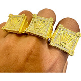Dedeiras Aneis Moeda Antiga Indio Aguia Rolex Cor Ouro 18k