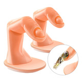 Dedo De Treino Postiço P Treinamento De Manicure Unhas