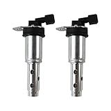 DEEGOOLY Válvula Solenoide De Eixo De Cames Vanos 2pcs 11367585425 Aplicada Para E82 E90 E92 E60 F10 E83 E70 E85 E89 N51 N52 N54 Peças De Reposição De Solenoide De Válvula De Controle De óleo De Temporização Variável
