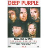 Deep Purple New Live E Rare Vol 2 Dvd Original Lacrado
