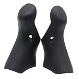 Deevoka Capa Para Alavanca De Câmbio De Bicicleta Capa Para Manopla De Freio De Bicicleta Capa Para Manopla De Freio Manoplas De Bicicleta Capa De Alavanca De Preto