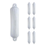 Defensa G4 15 X 61 Cm Branco Lancha Barco 6 Unid Attwood
