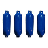 Defensa Inflável Azul G5 21 25 X 67 50 Cm Lancha Barco Kit 4