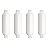 Defensa Inflável Branca G5 21 5 X 68 5cm Lancha Barco Kit 4