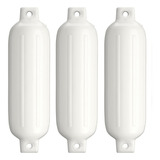 Defensa Inflável Em Pvc Branca G4 16 5 X 58 5cm Barco Kit 3
