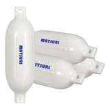 Defensa Náutica G4 16x 58 Cm Branca Inflável Barco 4 Un 
