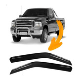 Defletor Calha Chuva Ford F250 Cabine Simples 1999 Até 2011